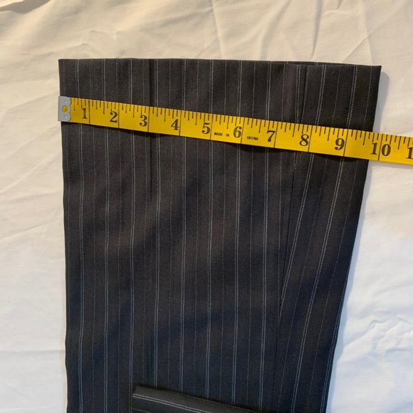 New Generation The Day's Black and White Pinstripe Wide Leg Pants - Picture 10 of 12